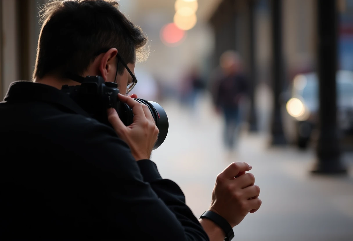 LA Lens Master photographer in action